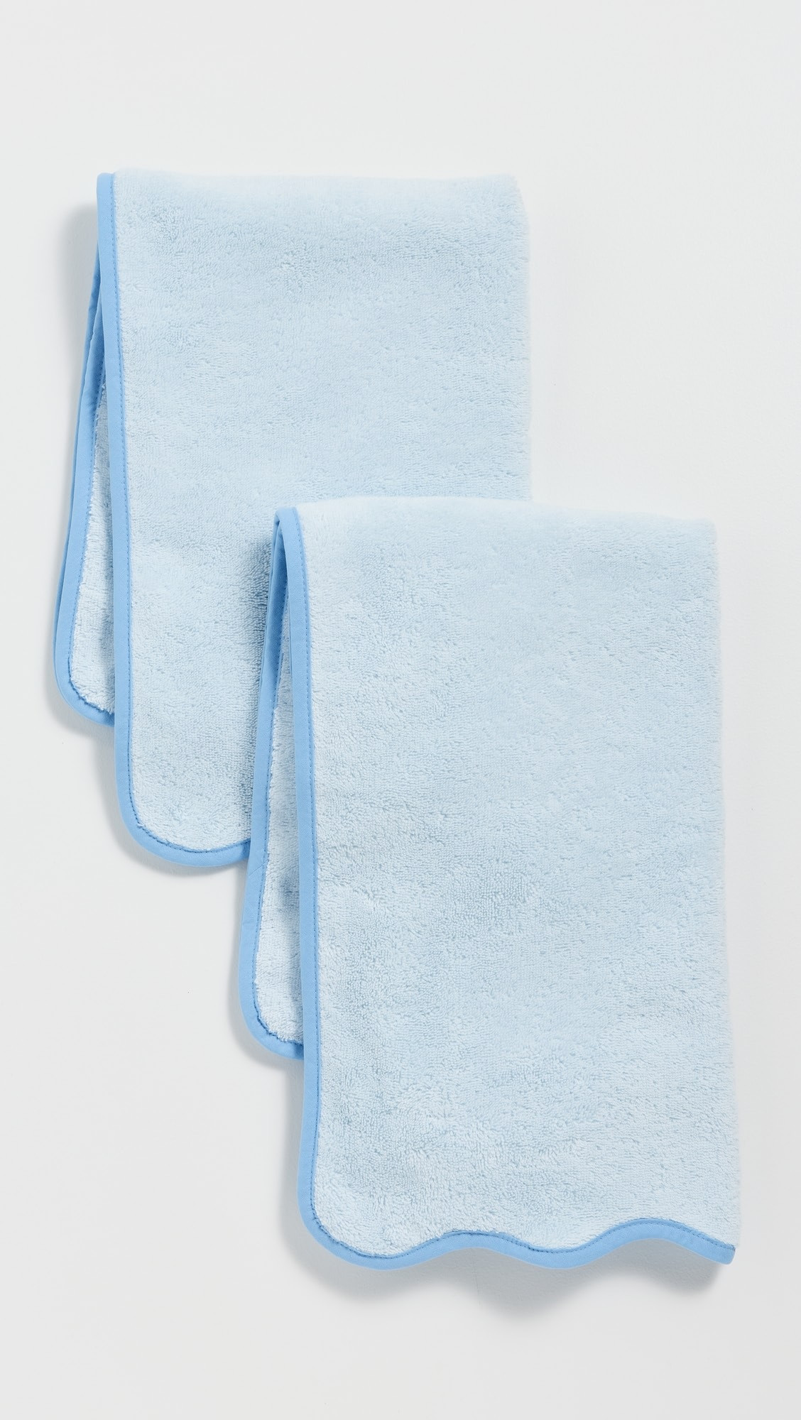 Scallop Hand Towels 2 Pack | Shopbop