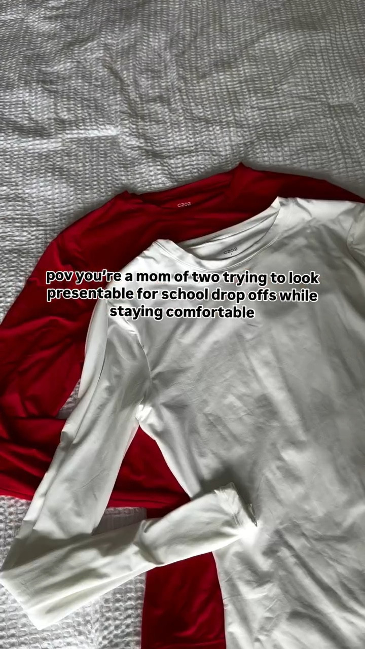 pov you’re a mom looking for a quick outfit that makes you seem more put together! This exact look I wore to drop my son off at preschool. It’s so easy to grab your white basic top and throw on any pair of joggers! 

#amazonfashion #joggers #momstyle #momoutfit #casualstyle #amazoninfluencer #amazonstorefront #falloutfit #fallfashion #activewear #basicstyle 

Mom style, mom outfit, casual outfit, what to wear, how to style

#LTKVideo #LTKU #LTKActive