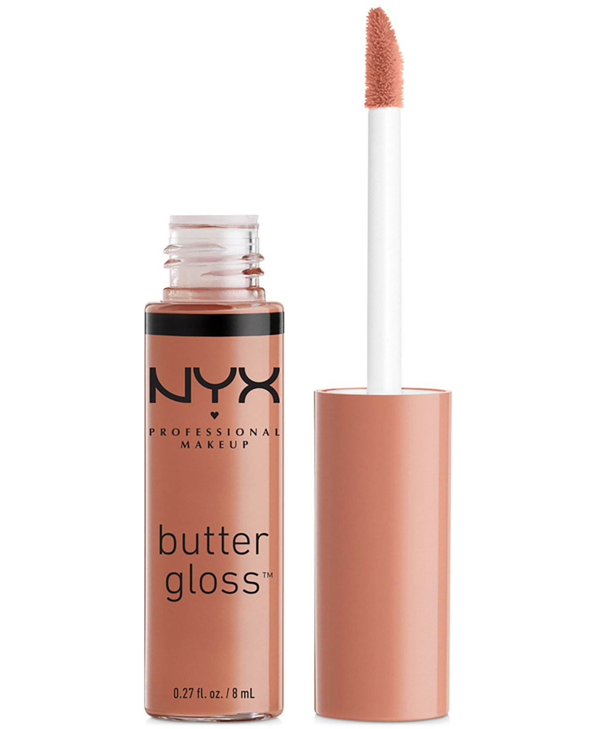 Nyx Professional Makeup Butter Gloss Non-Stick Lip Gloss - Fortune Cookie | Macy's