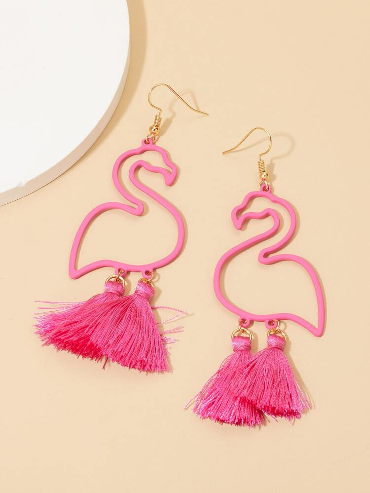 Flamingo Drop Earrings | SHEIN