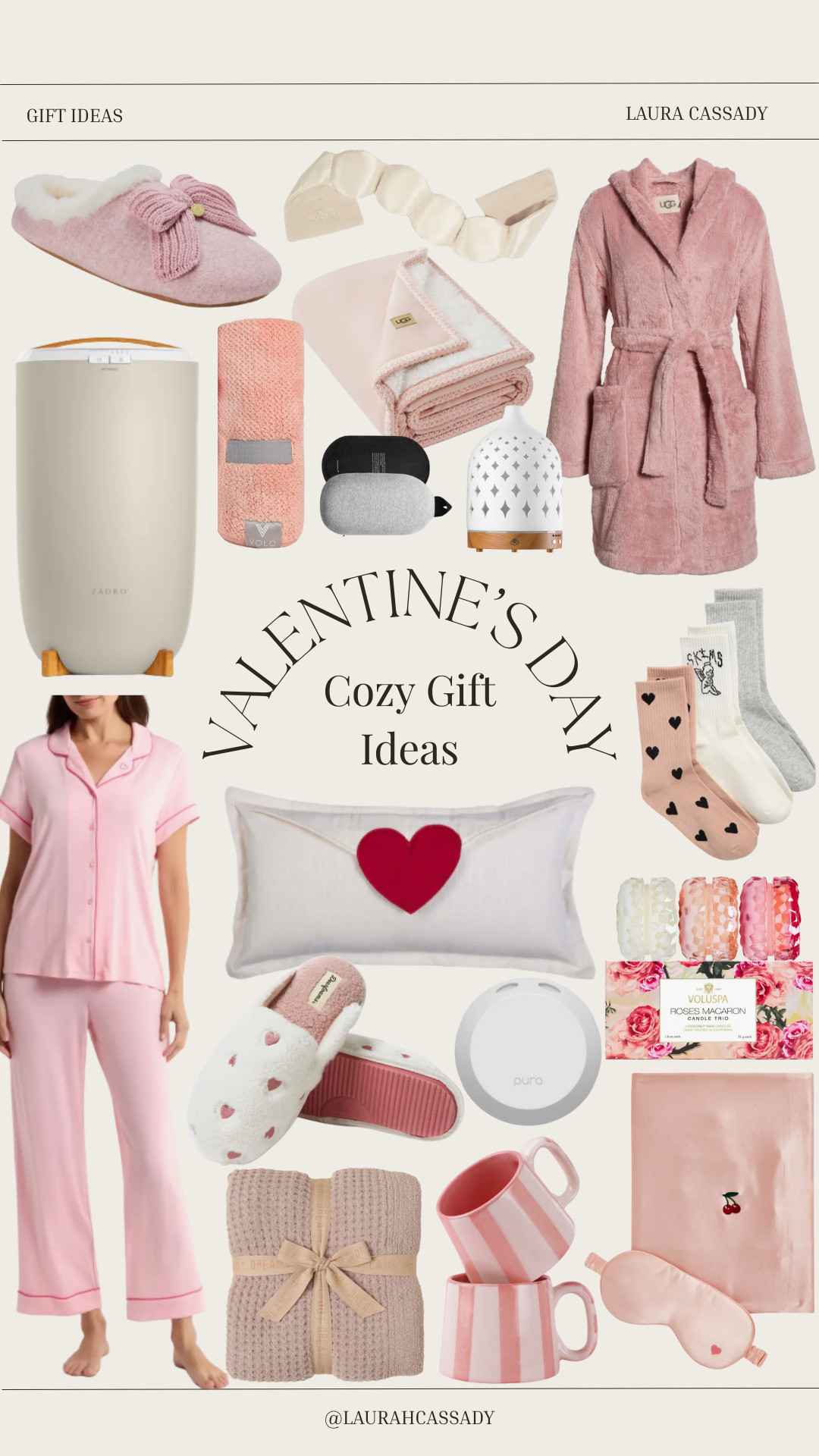 Valentine’s Day cozy gift ideas 💕 From soft pajamas and warm blankets to candles and little self-care treats — perfect for staying in, slowing down, and feeling extra loved. These make the sweetest gifts for anyone who loves cozy vibes. 

 #ValentinesDayGifts #CozyGifts #ValentinesCozy #GiftIdeas #StayInVibes #SelfCareGifts #LTKFinds #LTKHome #CozySeason #ValentinesInspo #LTKValentine #LTKSeasonal #LTKU