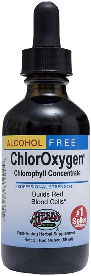 ChlorOxygen Chlorophyll Concentrate Dietary Supplement - Builds Better Blood - Boosts Energy Leve... | Amazon (US)