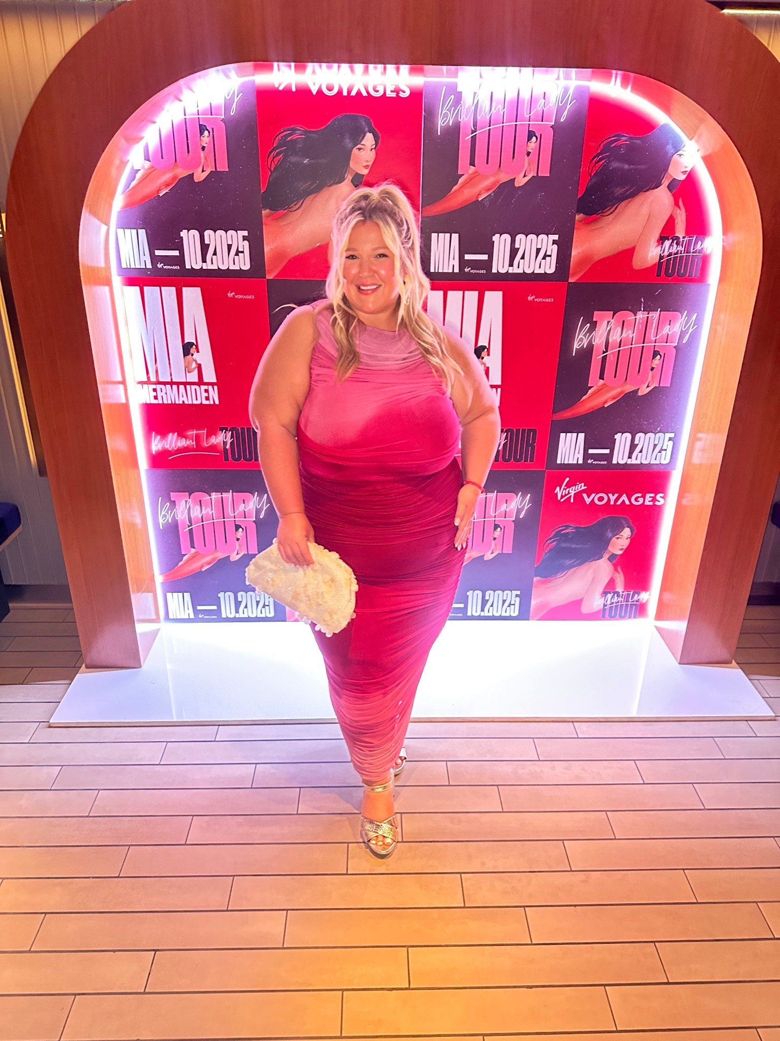 Gorgeous, pink and red ombre dress! Wearing a size 22 ✨

#LTKPlusSize #LTKTravel