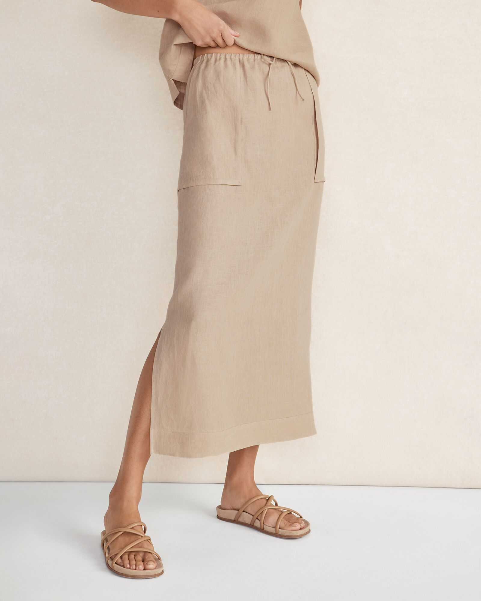 Linen Cargo Skirt | Haven Well Within
