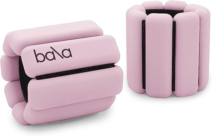 Bala Bangles - Set of 2 (1lb & 2lb) | Adjustable Wearable Wrist & Ankle Weights | Yoga, Dance, Barre | Amazon (US)