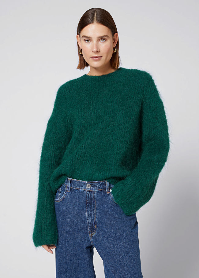 Mohair Sculpted-Sleeve Jumper | & Other Stories US