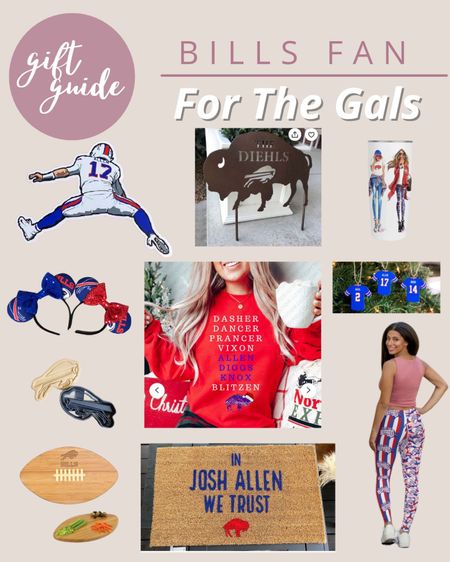 Buffalo bills fans! These are the perfect gift for all the girls who like football. Go bills! 

#LTKstyletip #LTKhome #LTKHoliday