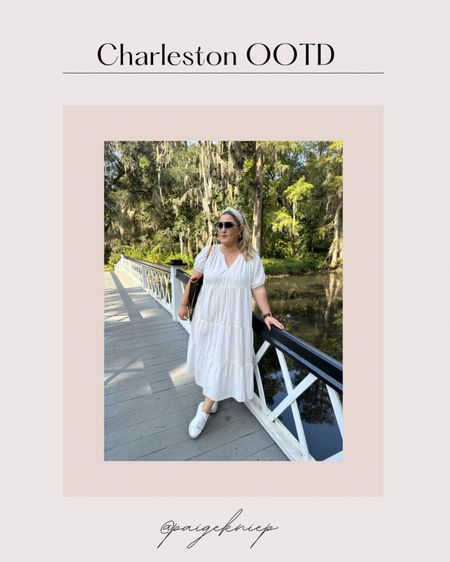  Charleston ootd! Dress is old from madewell but linked two very similar options! Fall dress, tennis shoes, headband, fall transition 

#LTKfit #LTKunder50 #LTKtravel
