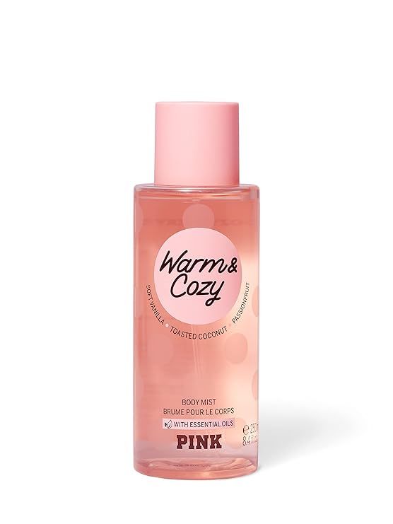 Victoria's Secret Pink Body Mist Warm and Cozy, 250 ml, FLVIC628 | Amazon (US)