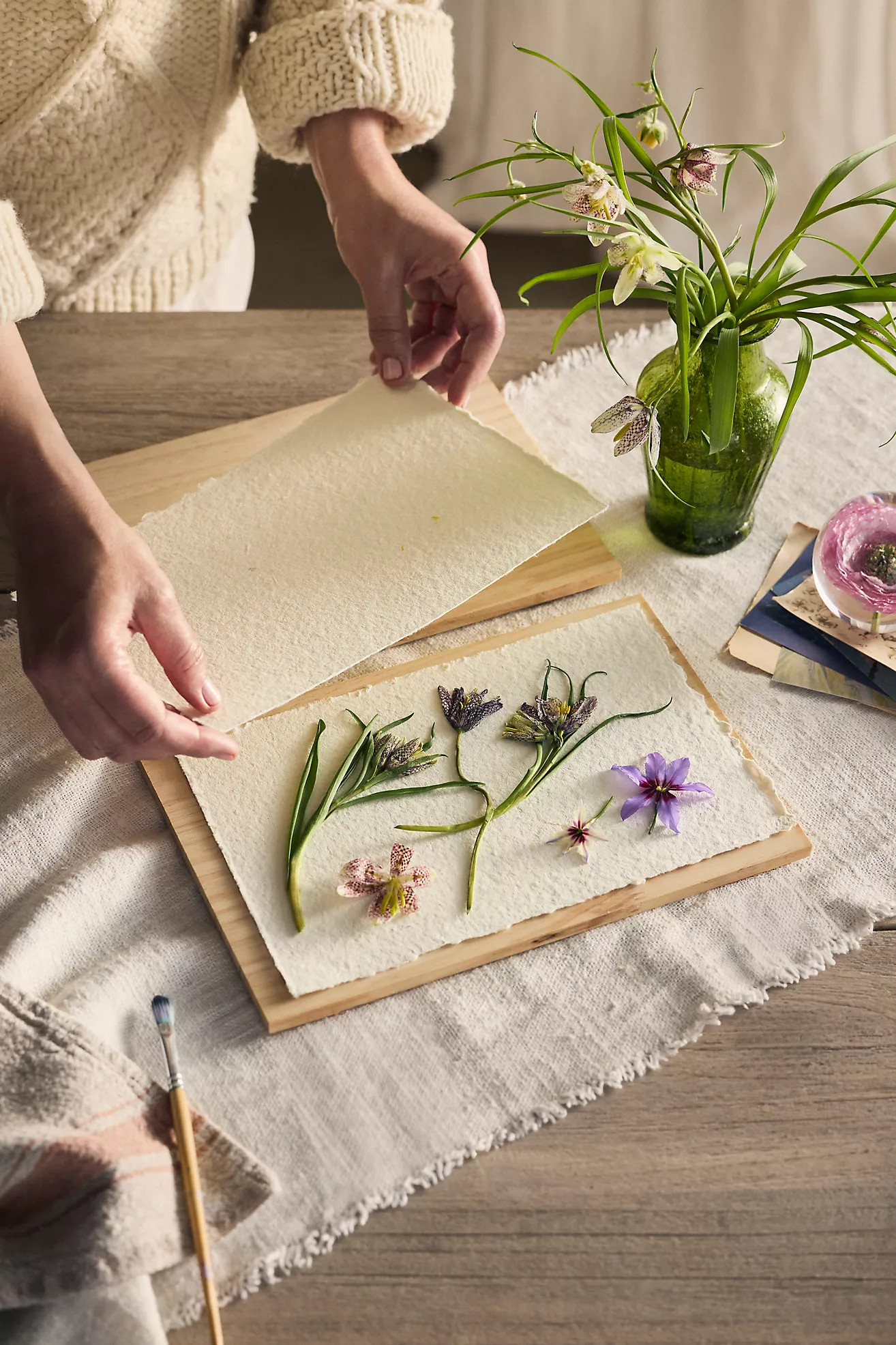 Wooden Floral Press | Anthropologie (US)