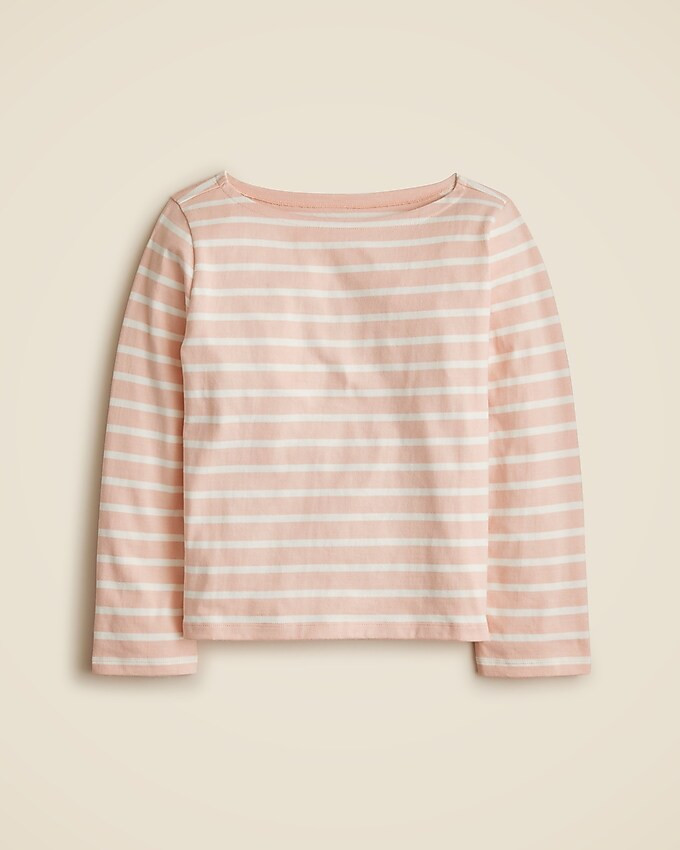 Classic mariner cloth boatneck T-shirt in stripe | J. Crew US