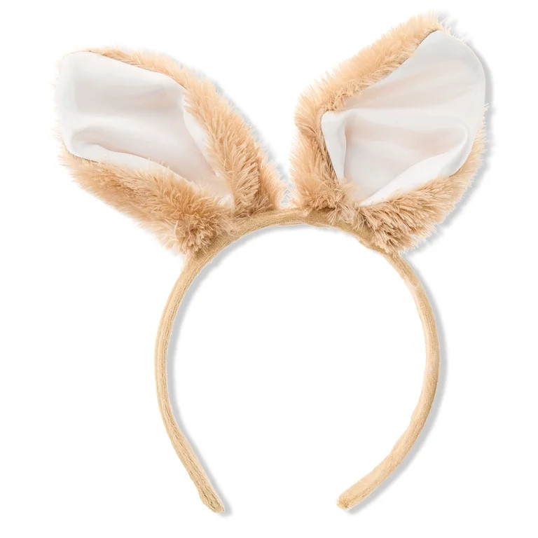 Bunny Ear Headband Party Favor, Tan, Easter by Way To Celebrate | Walmart (US)