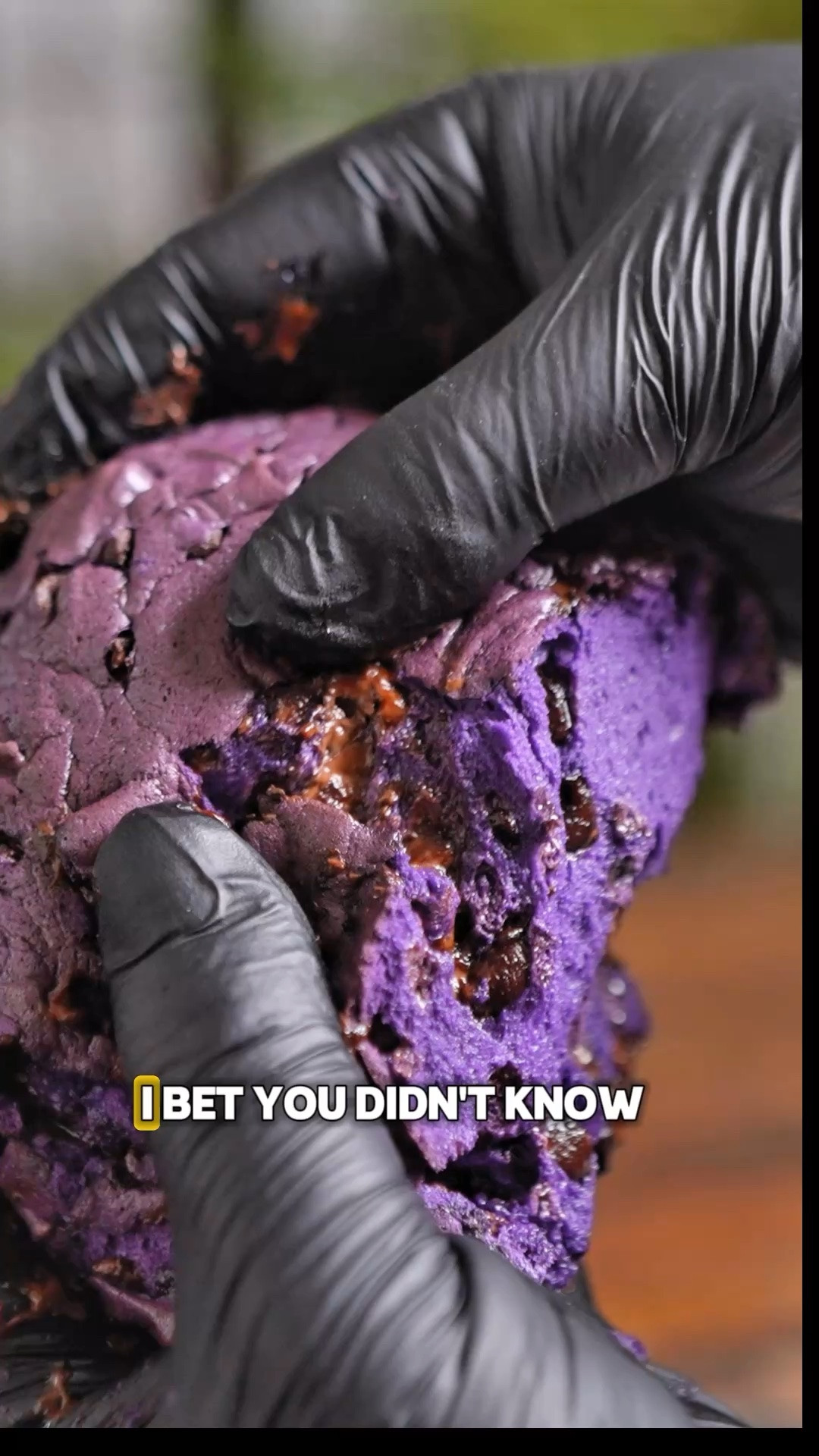 👉 Comment "YUM" and I'll DM you the link to the ingredients I used on Amazon 🙌

This is a throwback to my ube cloud bread from last year, but leveled up. Who knew chocolate chips could make such a huge difference? It's super fluffy, light, and full of ube and chocolate flavor. And you see that deep purple color?? 😍

Only 5 ingredients and 25 minutes in the oven. Just make sure you eat it as soon as you can handle it because it starts deflating pretty quickly. That's the best part though, when it's warm and pillowy with melty chocolate chips inside.

Would you try it? Let me know in the comments what you think if you do! 🙌

INGREDIENTS
3 egg whites
2.5 tbsp sugar
1 tsp ube extract
1 tbsp corn starch
mini chocolate chips (to taste)

INSTRUCTIONS
1️⃣ Preheat the oven to 300°F.
2️⃣ In a medium mixing bowl, add the egg whites and beat with an electric hand mixer until large bubbles start to form.
3️⃣ Add the sugar and ube extract and mix until small bubbles form.
4️⃣ Add the corn starch and mix until you get stiff peaks.
5️⃣ Dump in the mini chocolate chips and gently fold them in with a silicone spatula. Don't overdo it or the meringue will lose its fluffiness.
6️⃣ Line a baking pan with parchment paper and use a silicone spatula to pile the mixture on. Shape it into a dome.
7️⃣ Bake for 25 minutes. It's going to be hot when it comes out, but eat it as soon as you can handle it because it starts deflating pretty quickly.
8️⃣ Enjoy!

#LTKfoodie #LTKHome