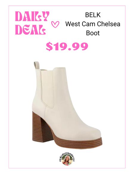 spotted this deal and had to share! 
cream chelsea boot! so cute!!

#boots #winterboots #outfit #booties #christmas

#LTKHoliday #LTKshoecrush #LTKGiftGuide