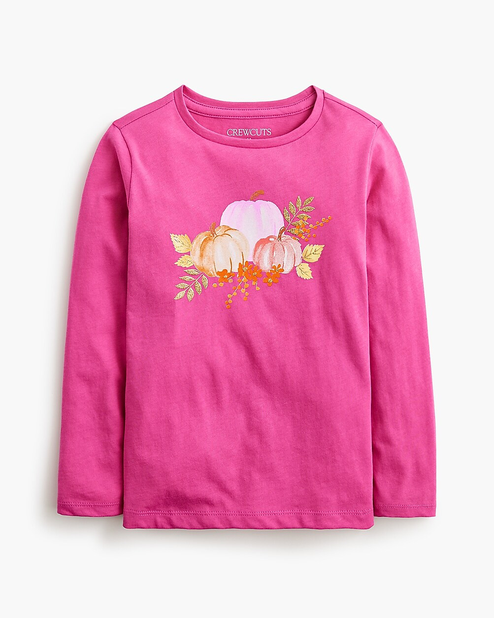 Girls' long-sleeve pumpkins graphic tee | J.Crew Factory
