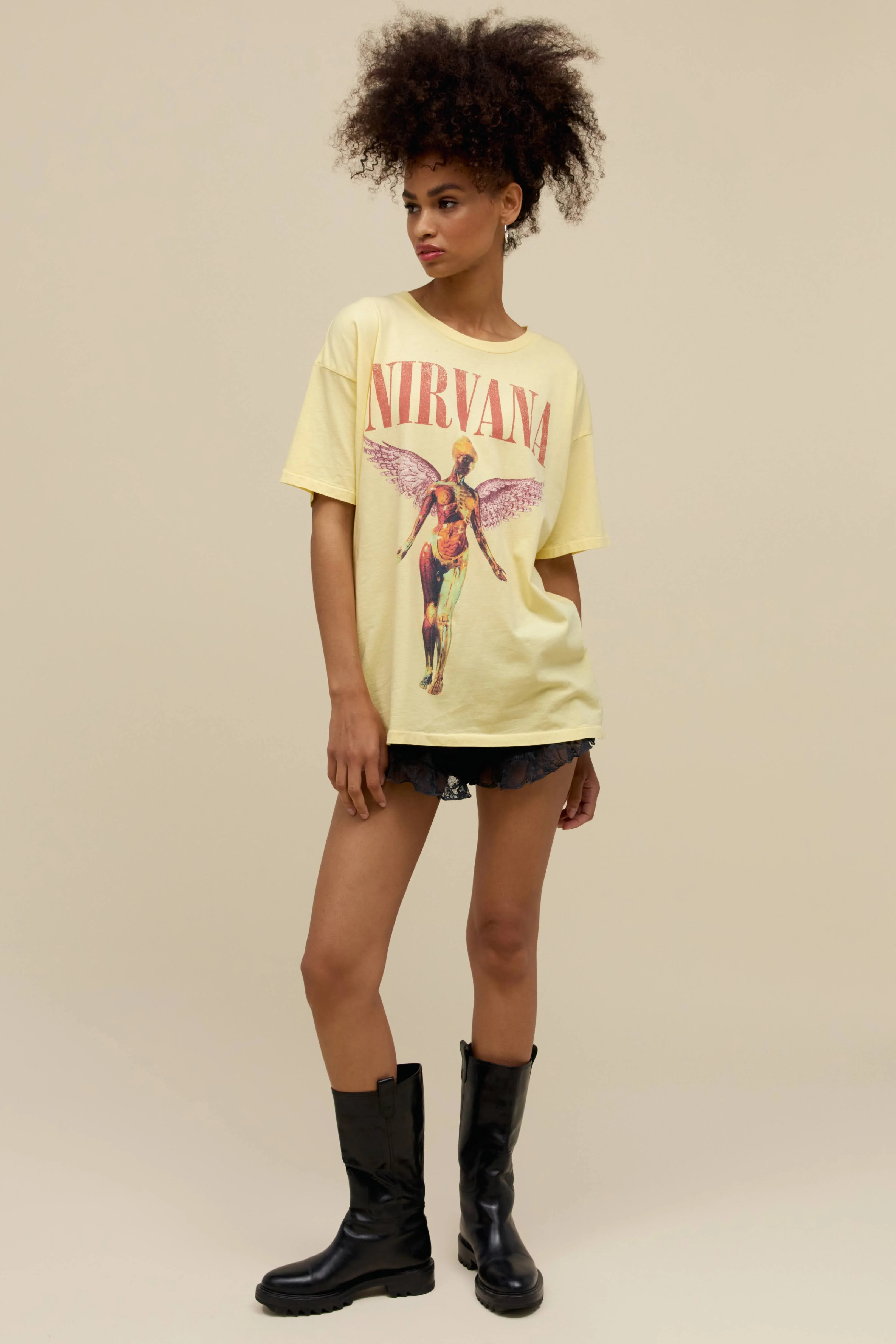 Nirvana In Utero Cover Merch Tee | Daydreamer