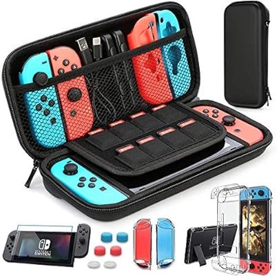 HEYSTOP Case Compatible with Nintendo Switch Carry Case Pouch Switch Cover Case HD Switch Screen ... | Amazon (US)