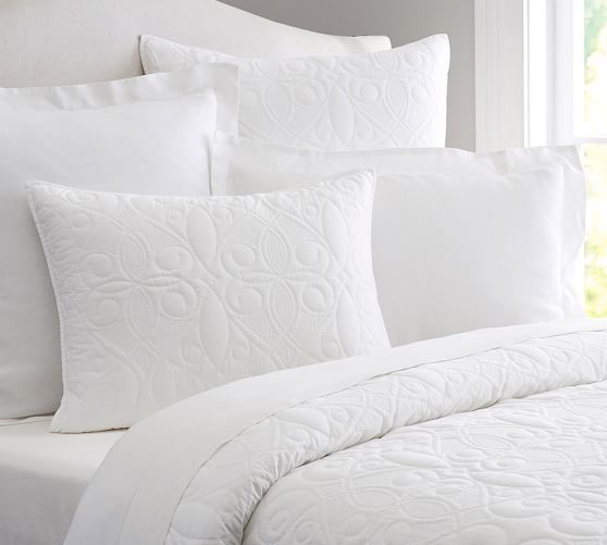 Washed Cotton Quilt & Sham | Pottery Barn (US)