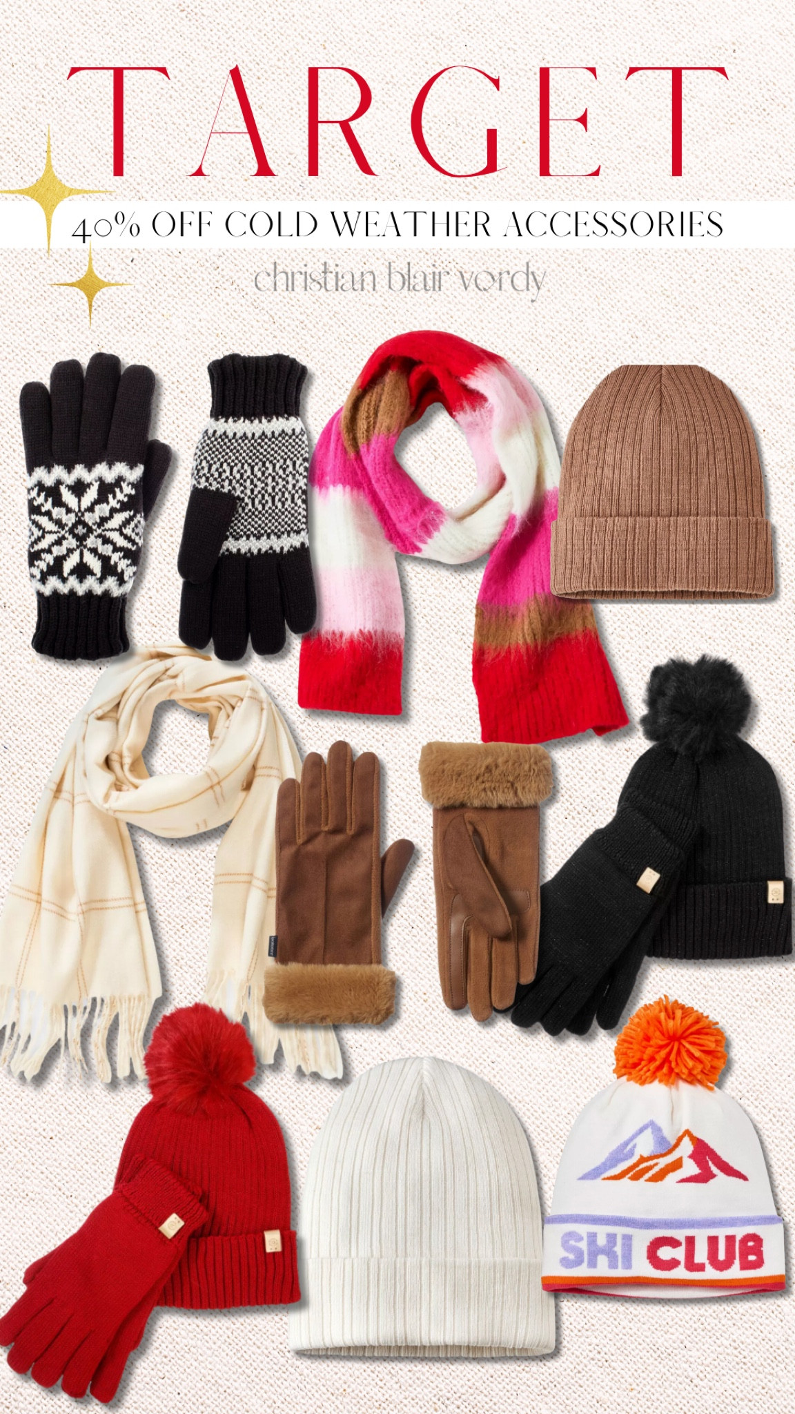 Target; Outerwear; Accessories; Sale 

#christianblairvordy 

#target #winter #accessories #outerwear #sale #deal 

#LTKHoliday #LTKCyberWeek #LTKSeasonal