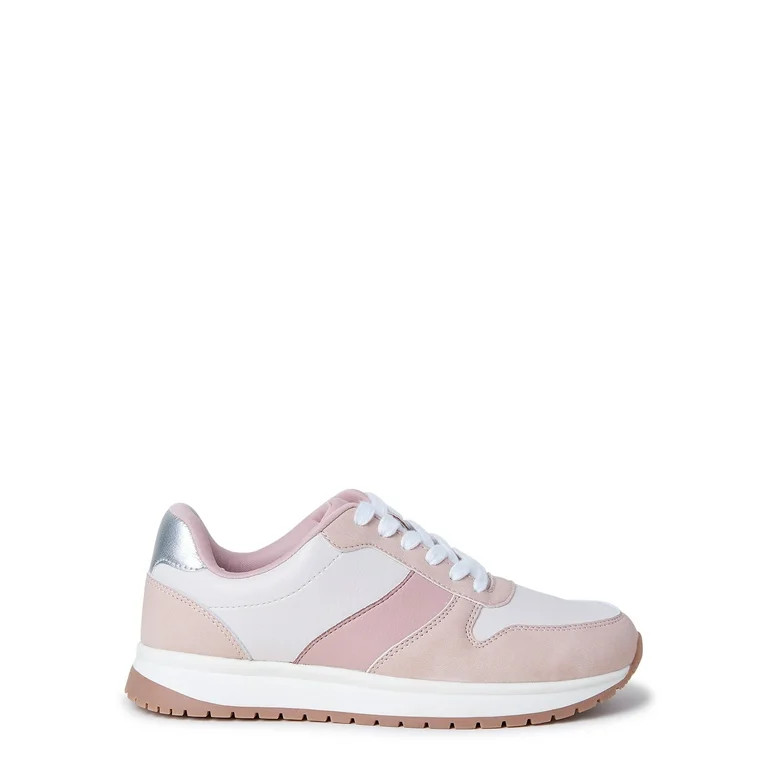 Time and Tru Women's Chunky Jogger Sneakers, Wide Width Available | Walmart (US)