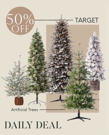 50% off artificial christmas trees at Target!!


#LTKsalealert #LTKSeasonal #LTKHoliday