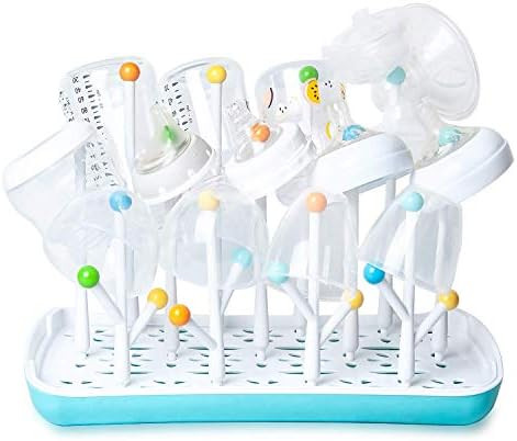Baby Bottle Drying Rack with Drainer, Termichy Countertop Bottle Holder for Baby and Toddler | Amazon (US)