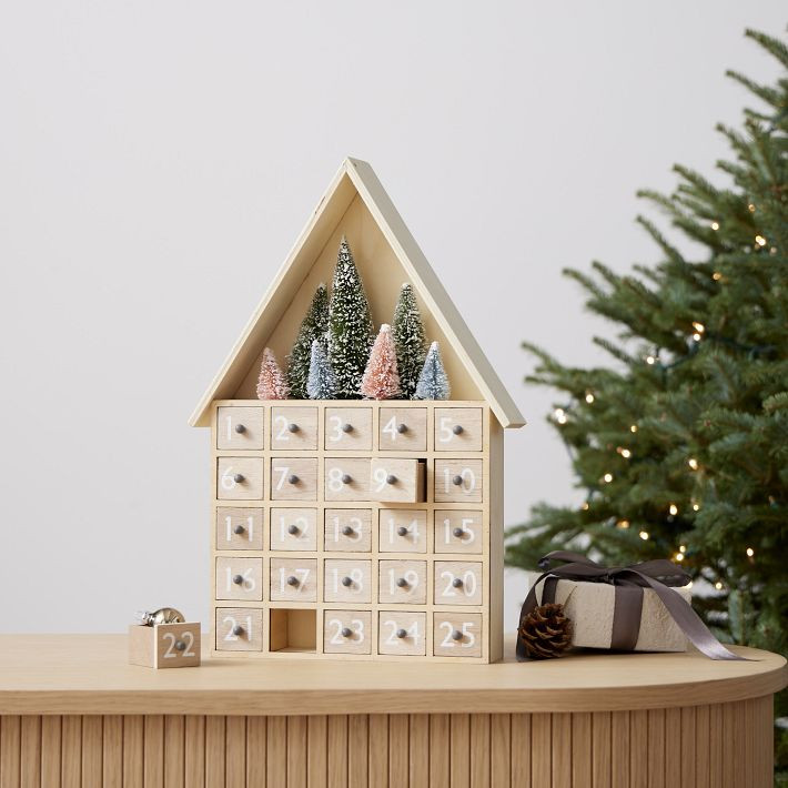 Bottlebrush Tree Advent Calendar | West Elm (US)