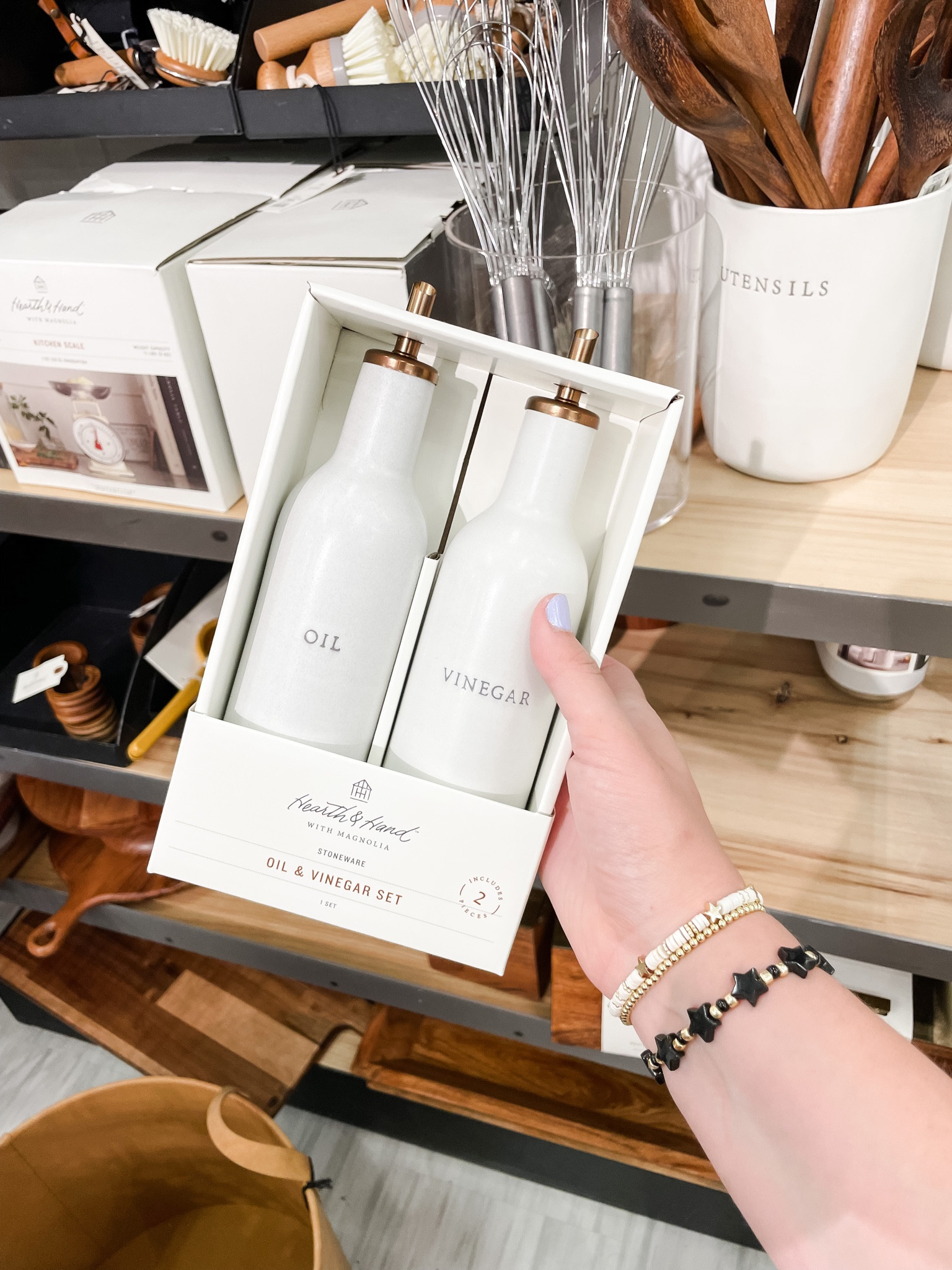 Pretty home things✨✨
•
•
How adorable is this oil and vinegar set from hearth and hand? Only $15 for the set! Would be such a perfect house warming gift! 
•
•
#target #targetstyle 

#LTKstyletip #LTKSeasonal #LTKhome