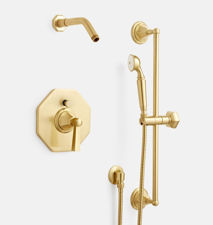 Canfield Pressure Balanced Shower Set With Handshower | Rejuvenation