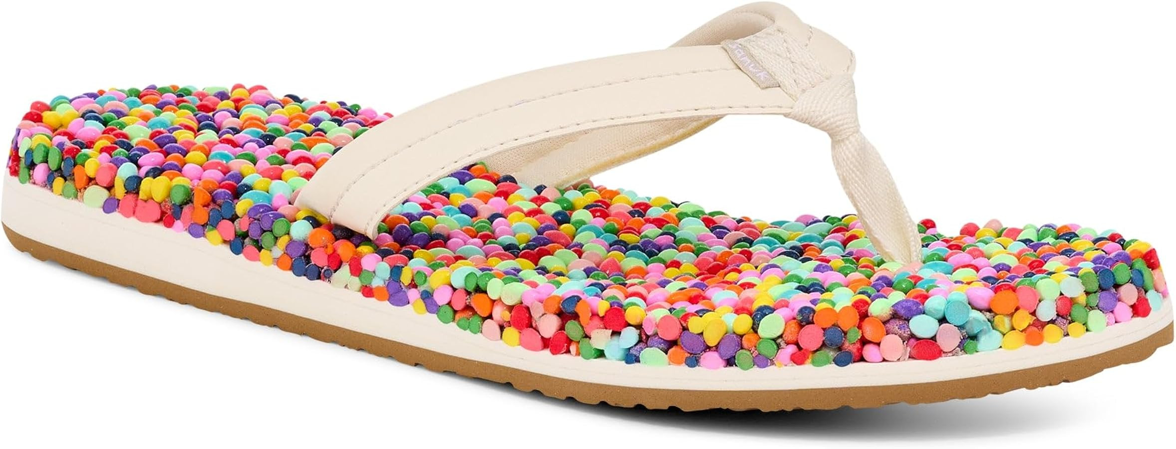 Sanuk Womens Bubblecush | Flip Flops for Women | Yoga Sandals For Women | Women's Beach Sandals |... | Amazon (US)