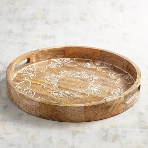 Hand-Carved Fiesta Tray | Pier 1 Imports