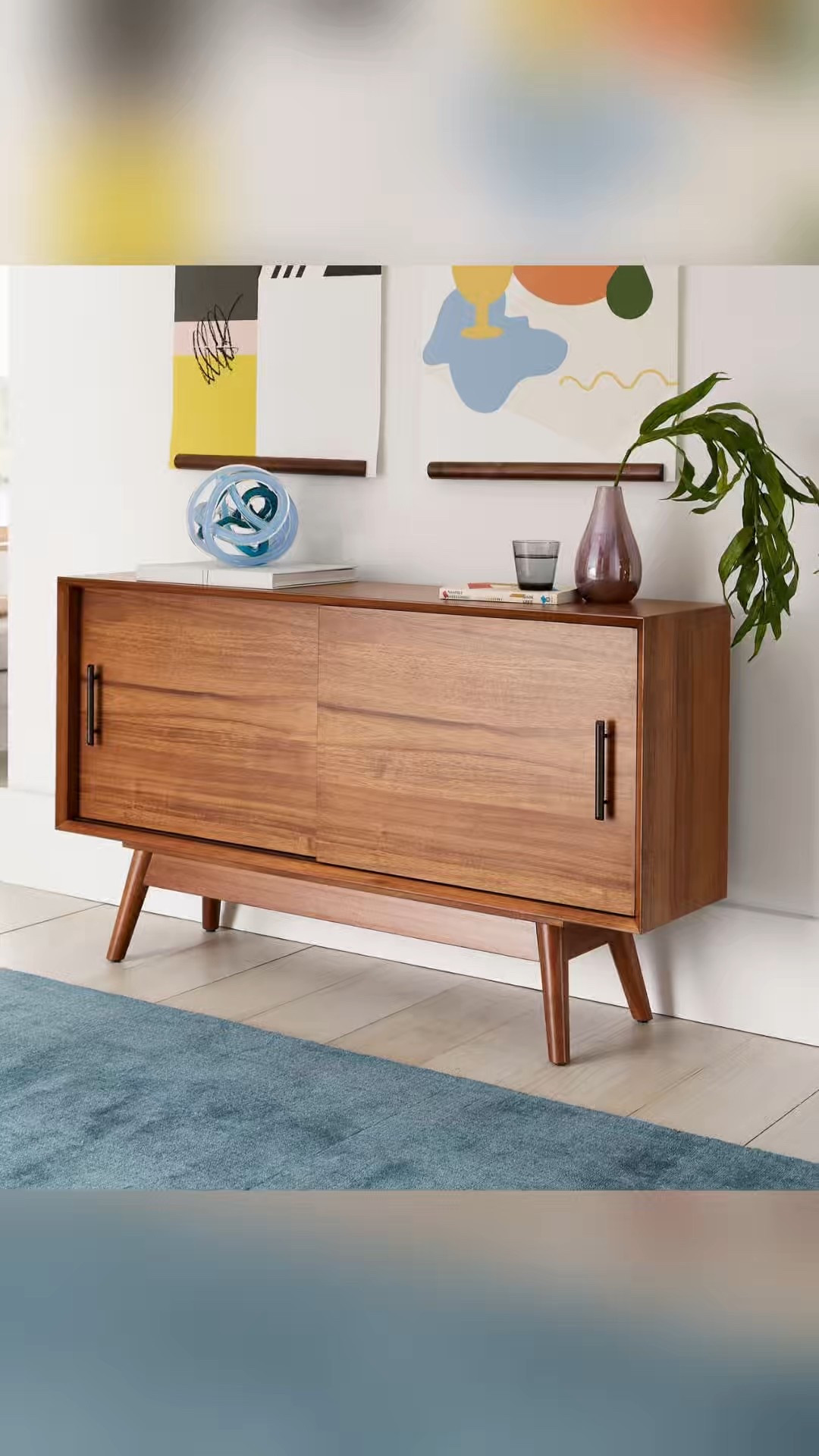 Mid-Century Narrow Media Console (48")
*Currently on Sale* 
*Low Stock*
Our Mid-Century Narrow Media Console is a versatile storage piece that's built to last. Made in a Fair Trade Certified™ facility, its sturdy frame is made from kiln-dried, sustainably sourced wood and covered in water-based finishes. Better yet: It's Greenguard Gold Certified as being low VOC.

🔗https://bit.ly/RBHOUSEWIFE

#LTKSpringSale #LTKHome