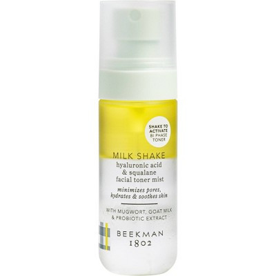 Beekman 1802 Travel Size Milk Shake Hyaluronic Acid & Squalane Facial Toner Mist - 2fl oz - Ulta Beauty | Target
