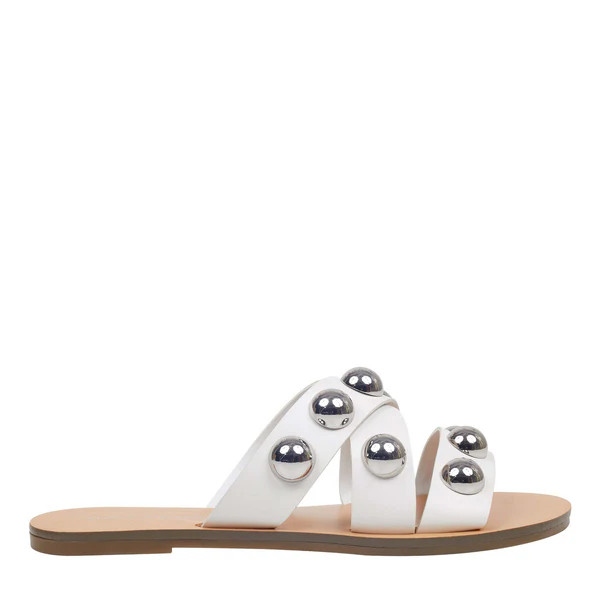 Bryte Flat Slide Sandal | Marc Fisher