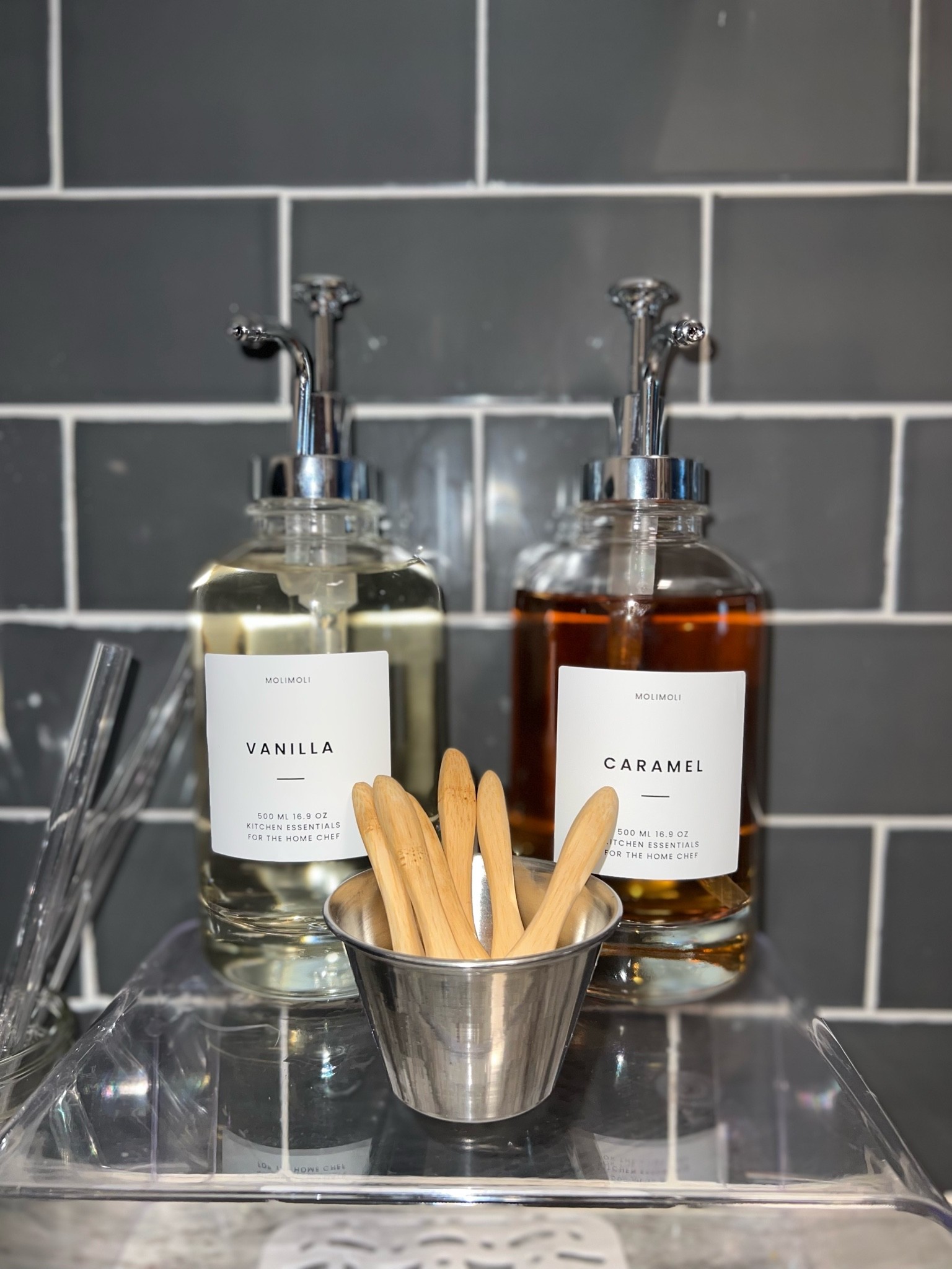 They finally came out the the pumps! And bigger bottles for coffee syrup! 🍾

I love pumps because they make it so easy to make you’re coffee in the am! Plus the aesthetic! You would never be mad when your kitchen looks like this in the morning 🤍

It also comes in gold! 🧡

#LTKhome #LTKstyletip #LTKunder50