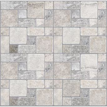 Satori Silver Crescent 12-in x 12-in Honed Natural Stone Travertine Versailles Stone Look Wall Ti... | Lowe's