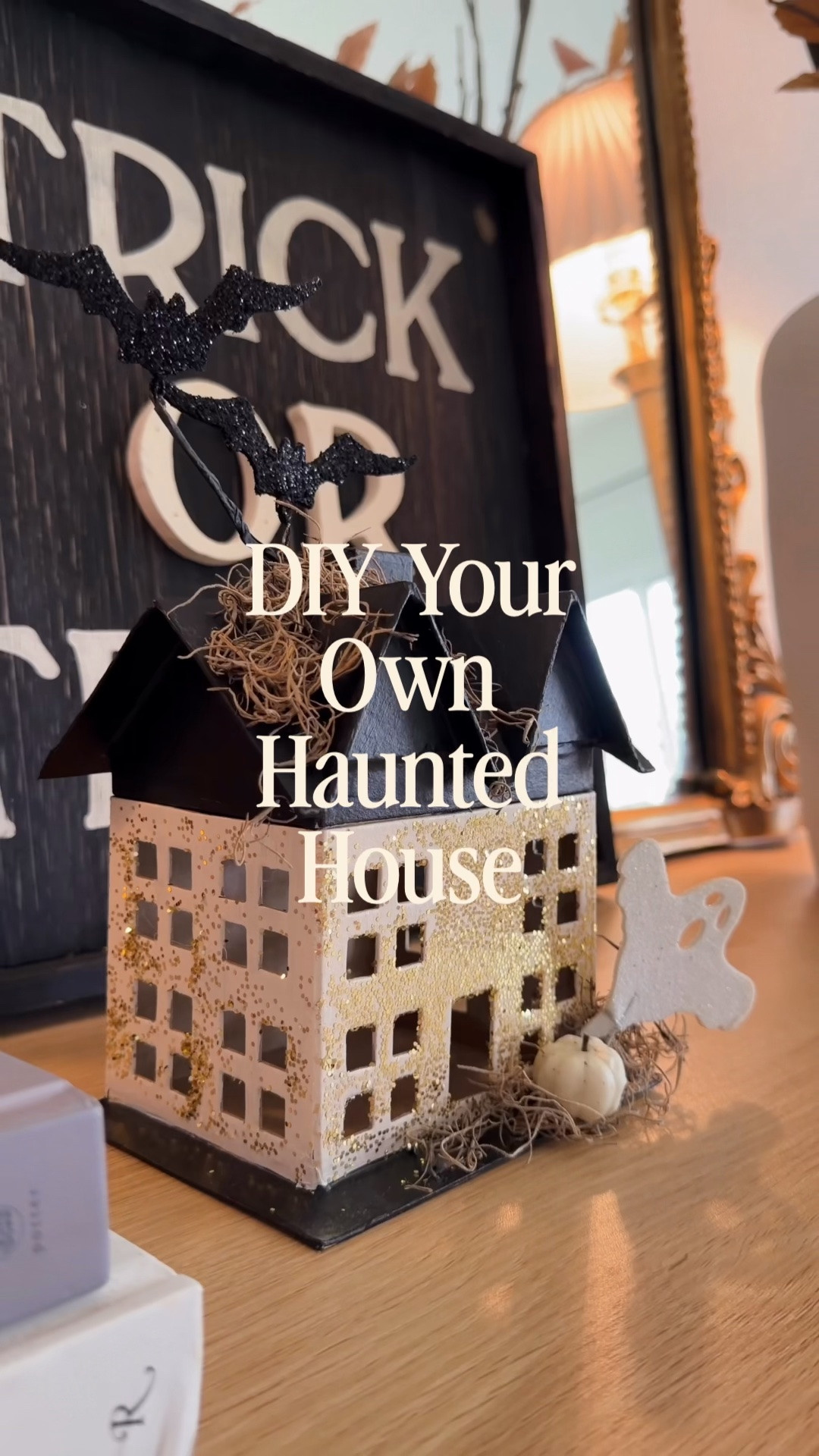 Here is what I used to DIY this haunted house 🍂👻

#LTKSeasonal #LTKHome #LTKmomlife