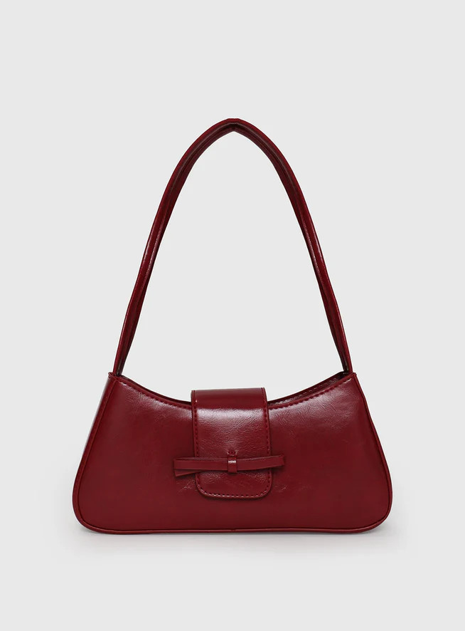 Scotlyn Shoulder Bag Red | Princess Polly AU