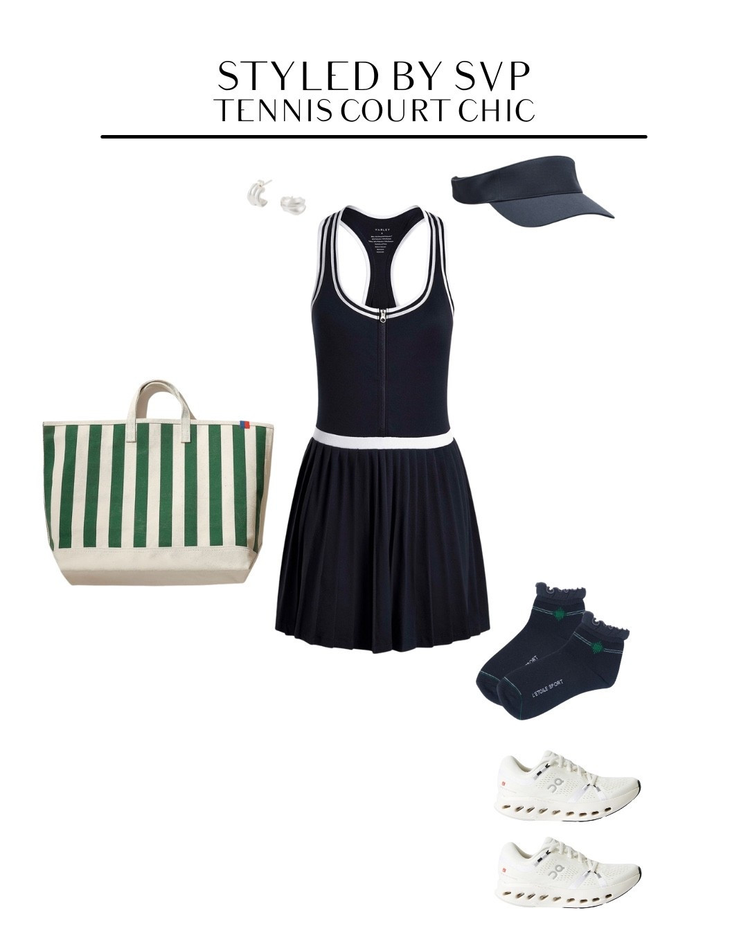 Styled by SVP | Tennis Court Chic

#LTKActive #LTKStyleTip