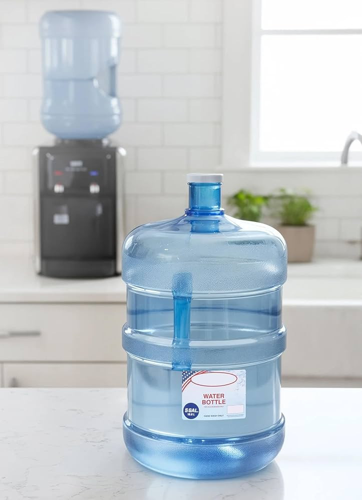 5 gal Water Bottle, BPA Free, Durable, for Top and Bottom Load Water Dispensers | Amazon (US)