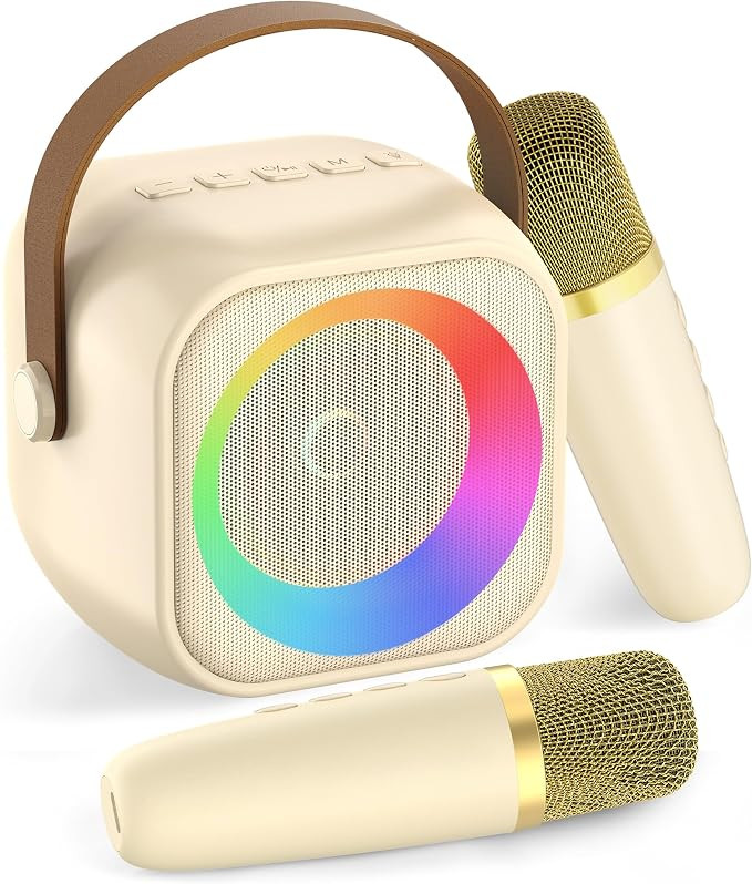 Karaoke Machine for Kids, Karaoke Gifts for Girls Ages 4, 5, 6, 7, 8, 9, 10, 12 +Year Old Birthda... | Amazon (US)