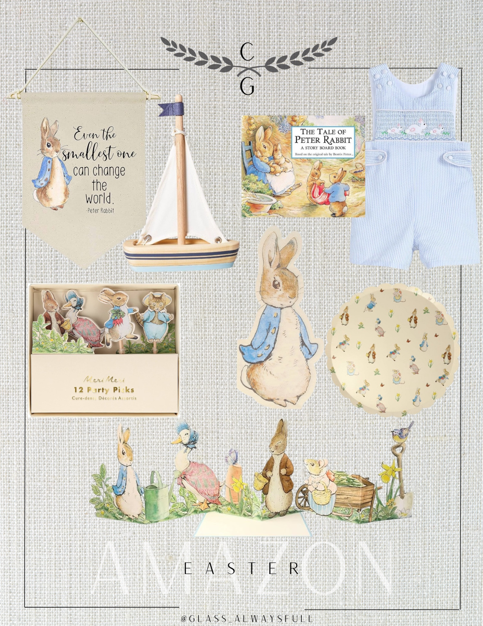 Amazon Easter, Easter decor, Easter plates, Easter napkins, Peter rabbit decor, Amazon Easter baby, Peter rabbit birthday party. Callie Glass 

#LTKSeasonal #LTKbaby #LTKkids