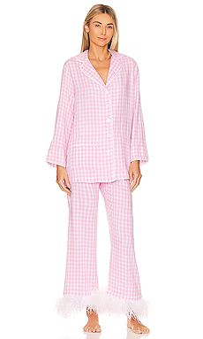 Party Pajama Set with Feathers
                    
                    Sleeper | Revolve Clothing (Global)