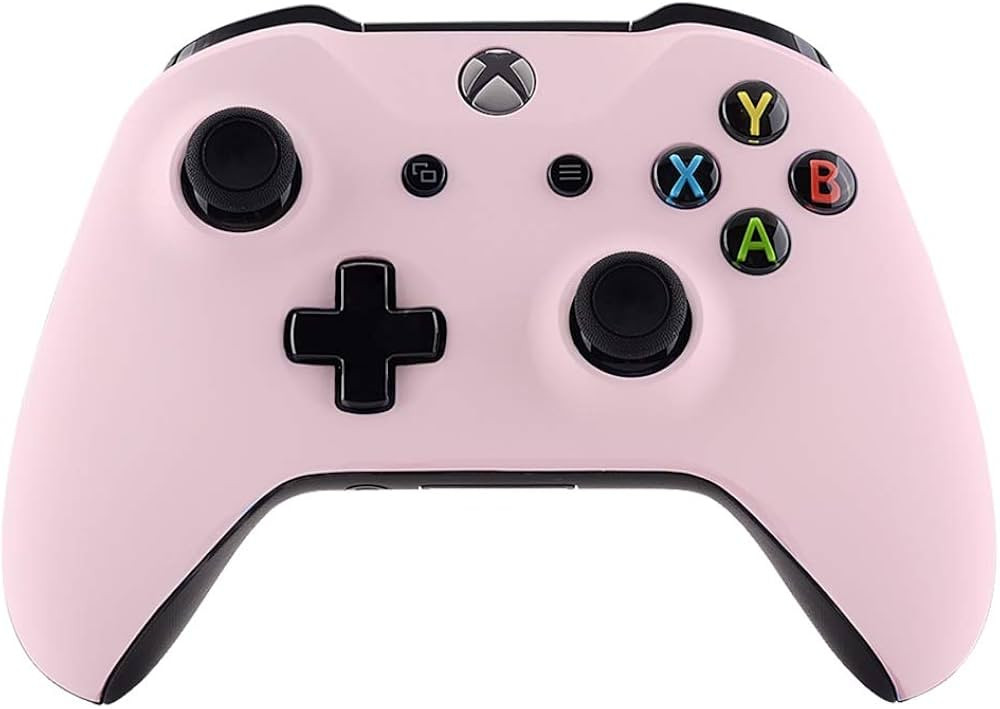 eXtremeRate Cherry Blossoms Pink Faceplate Cover, Front Housing Shell Case, Comfortable Soft Grip... | Amazon (US)