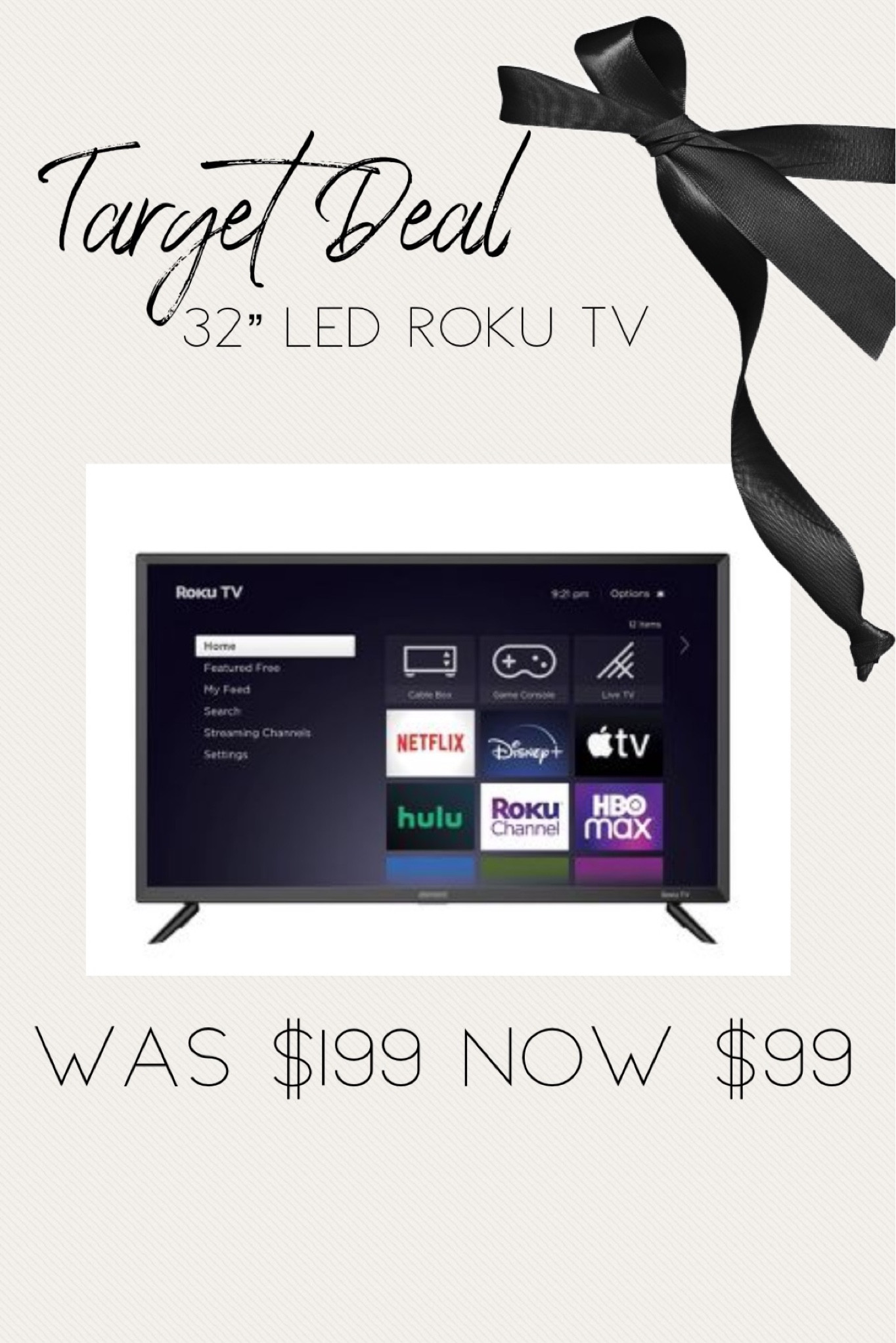 Roku 32” TV deal at Target 

LED TV
Electronic deals
Christmas gift ideas
Television sale
LTK Gift Guide 


#LTKhome #LTKHoliday #LTKGiftGuide