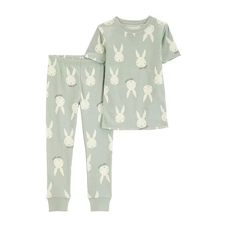 Carter's Easter Toddler Unisex 2-pc. Pajama Set, 5t, Green | JCPenney