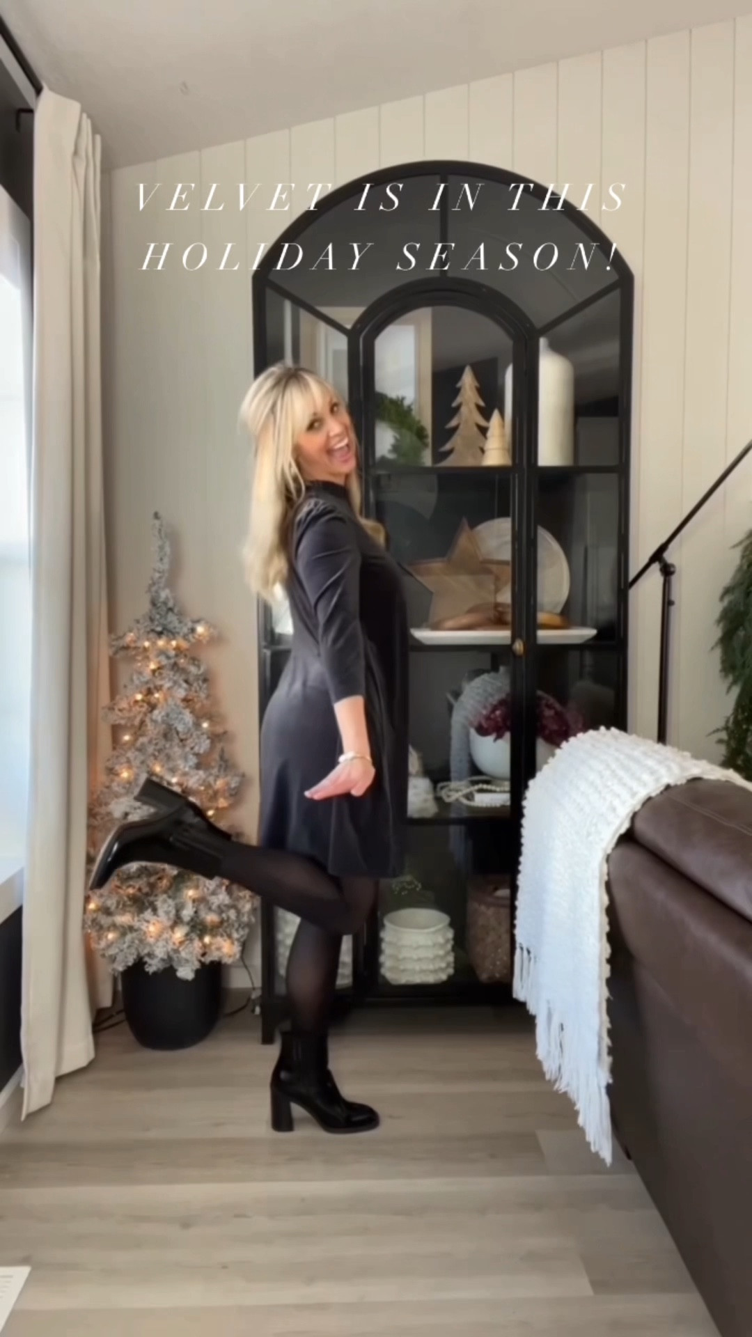 ~Holiday Velvet from Walmart~

Everything Runs true to size. 
Jumpsuit: Size XS
Velvet tops: Size Small
Corduroy Flare Pants: Size 5/27
Blazer: Size XS
Velour Pants: Size 4
Dress: Size Small
Boots 7 1/2 (TTS)
Tights: Medium 
I’m 5’5” 130lbs.
#WalmartPartner
😍#WalmartFashion 

#LTKfit #LTKstyletip #LTKHoliday