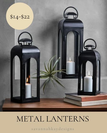 Walmart has done it again! These lanterns are gorgeous and such great quality! Comes in three sizes and I am working on prepping our outdoors for spring and summer! I can’t wait!

#walmart #walmarthome #lanterns #homedecor

#LTKhome #LTKfindsunder50 #LTKfindsunder100