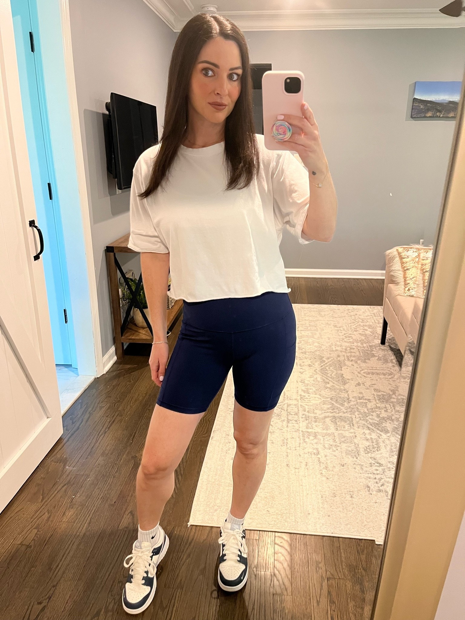 Easy mom outfit for errands, school pickup, and everyday summer wear 🤍

This Amazon bike shorts outfit is one of my favorite casual mom outfits because it’s comfortable, flattering, and so easy to throw on during busy days. The cropped t-shirt is lightweight and oversized in the best way, and the high waisted bike shorts are soft, stretchy, and perfect for running errands or chasing kids around all day.

If you’re looking for comfy Amazon outfits, casual summer outfit ideas, or easy everyday mom style, this is the outfit I keep reaching for on repeat 👏

The bike shorts are currently on sale! 😍🚨

#LTKStyleTip #LTKFindsUnder50 #AmazonFashion #MomStyle #CasualOutfit #SummerStyle #BikeShortsOutfit

#LTKootd #LTKmomlife #LTKSaleAlert