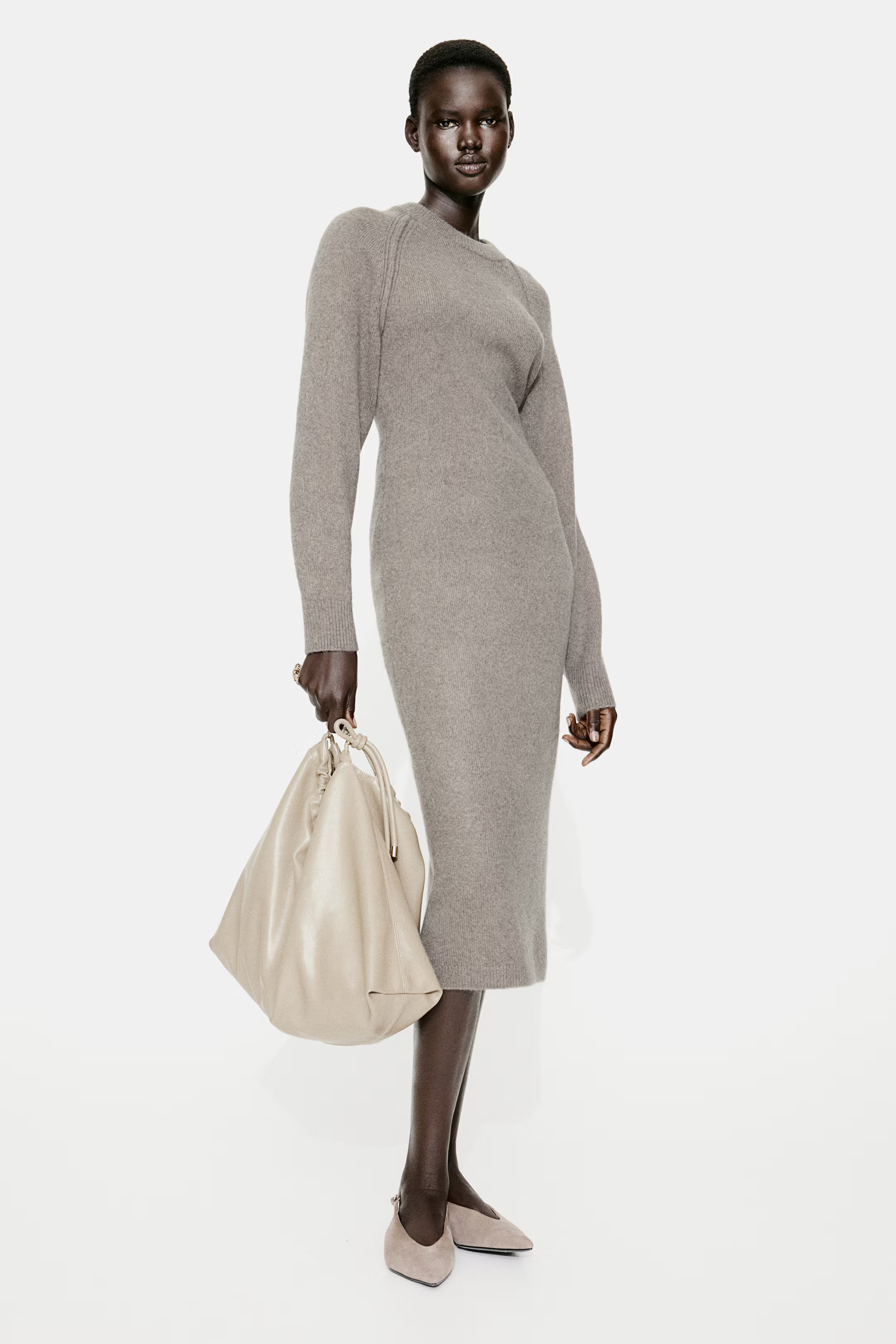 Gebreide bodyconjurk | H&M (DE, AT, CH, NL, FI)